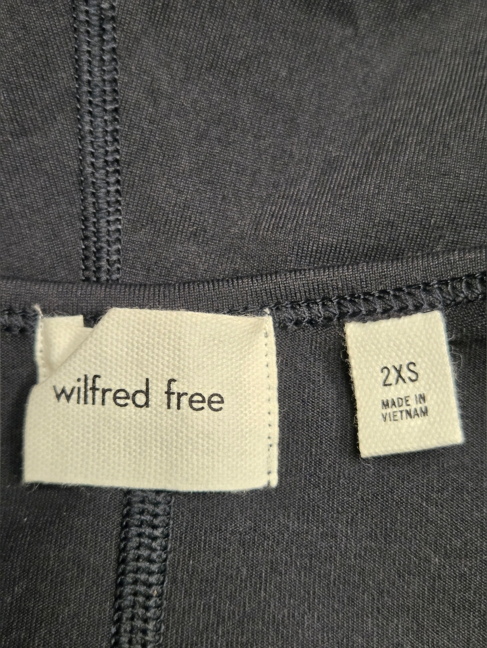 Wilfred Free Divinity 7" Romper - Black - NWT Size 2XS - Picture 4 of 10